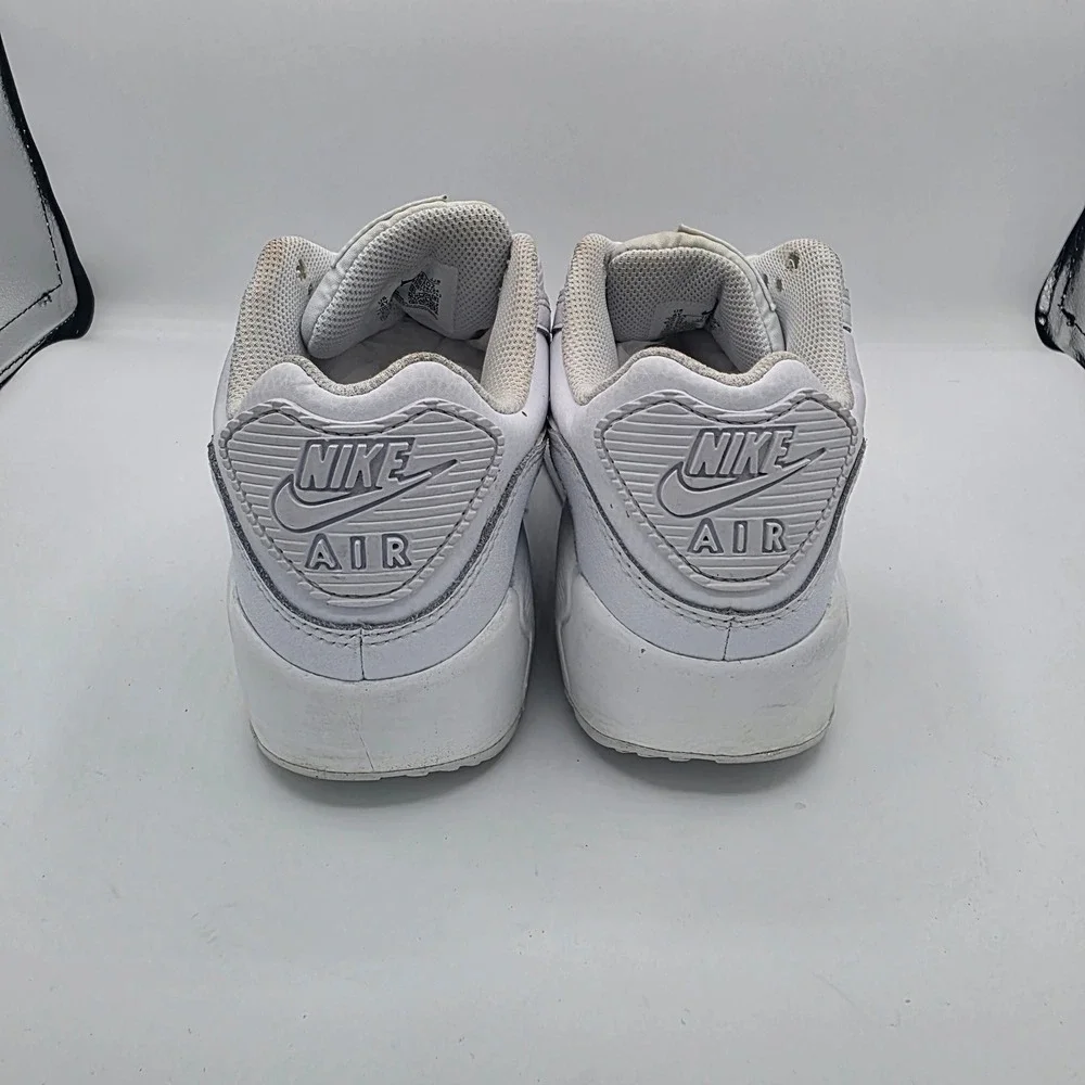 Nike Air Max 90 White Metallic Silver HF6358-102 Kids 4Y Womens 5.5 Sneaker